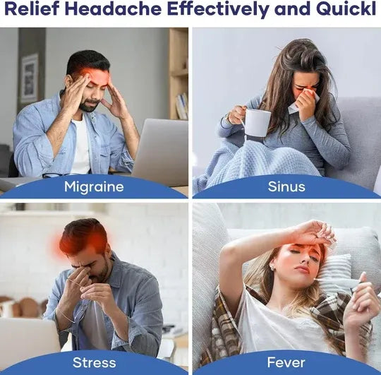 Migraine Relief Cap – Hot & Cold Therapy Headache Relief Cap