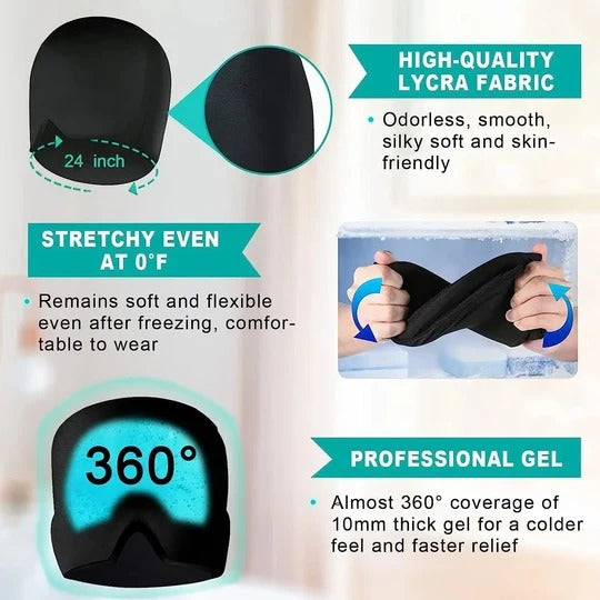 Migraine Relief Cap – Hot & Cold Therapy Headache Relief Cap