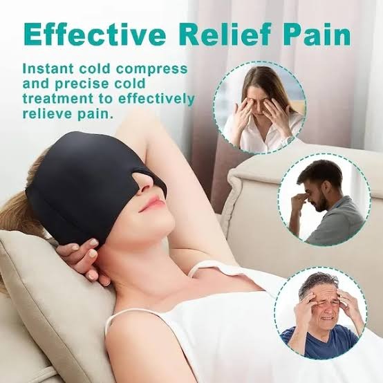 Migraine Relief Cap – Hot & Cold Therapy Headache Relief Cap